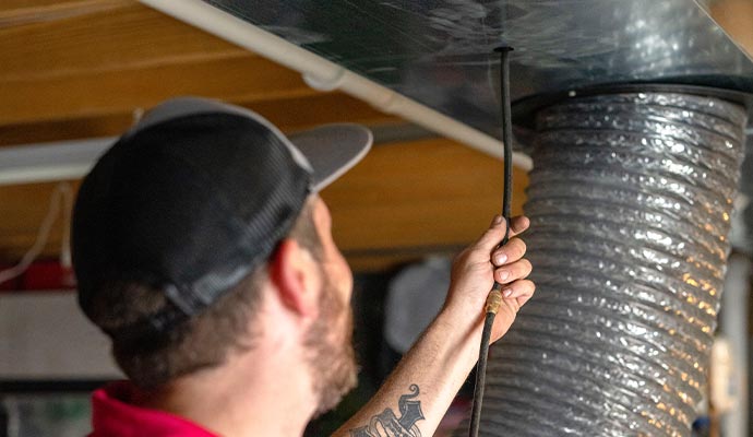 cleaning smoke damaged duct vent professionally