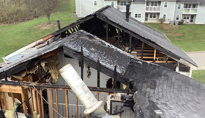 Fire Damage Restoration Services by Teasdale Fenton Cleaning & Property Restoration
