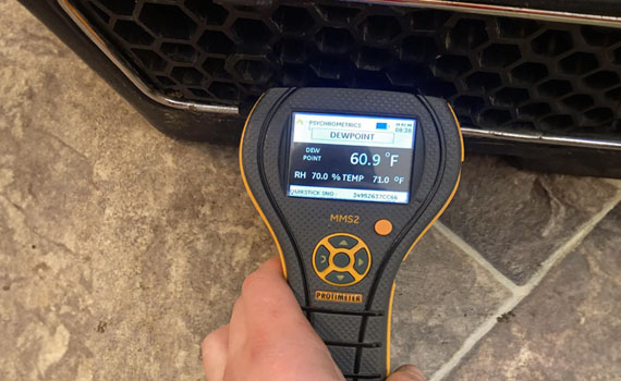 moisture meters used for assessing water damage