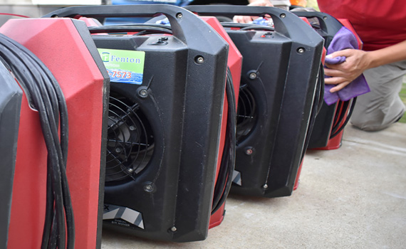 using worker industry-quality fans