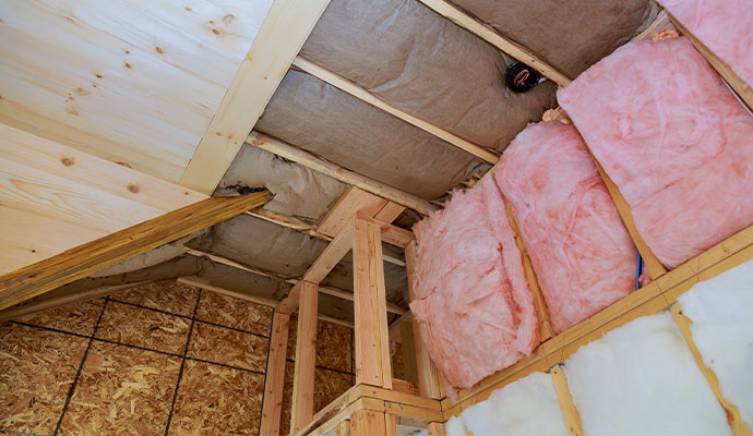 Wet water insulation service