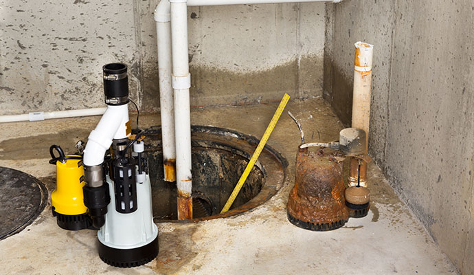 Sump Pump Failure & Flooding Cleanup in Cincinnati, Columbus, Ohio & Sarasota, Florida